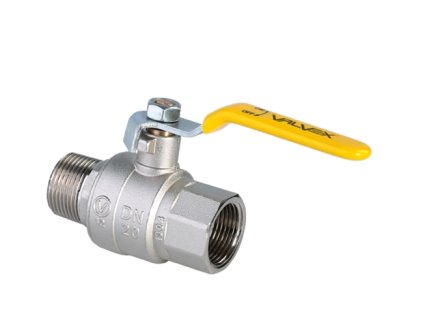 VALVEX ORION plnoprůtočný kulový kohout na plyn MF MOP5 páčka