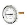 SITEM TA teploměr bimetalový 1/2" DN 80 0-120 °C s jímkou