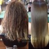 Cocochoco brazilský keratin na vlasy před po