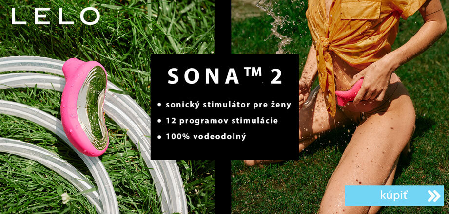 Luxusný sónický vibrátor na klitoris SONA 2