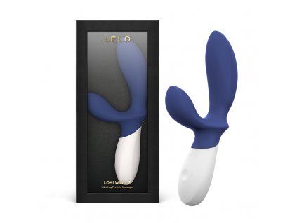 lelo loki wave 2 vibrating prostate massager vibrator na prostatu base blue 1