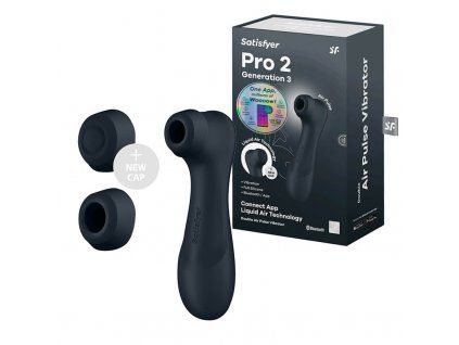 satisfyer pro 2 generation 3 stimulator klitorisu bluetooth app farba black 7