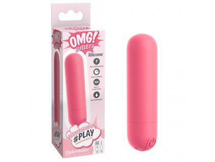 Pipedream OMG Bullets Rechargeable mini vibrator pink 5