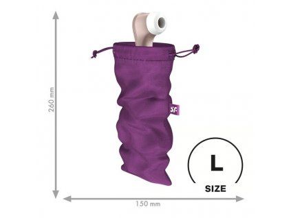Satisfyer Treasure Bag L lila first view – kópia