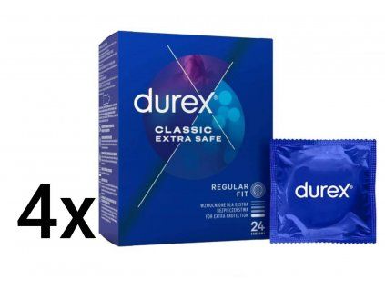 durex extra safe krabička 4x