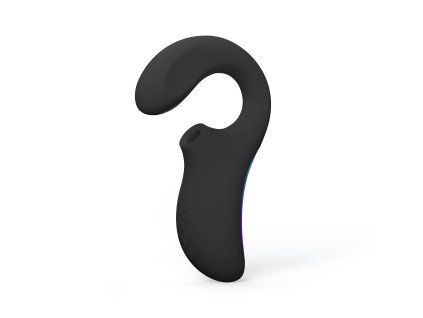 LELO ENIGMA DoubleSonic ProductShot Black FrontAngle 2000