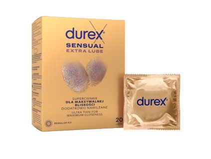 Durex Sensual Extra Lube 20ks