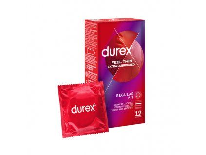durex feel intimate durex feel thin extra lubricated 12ks rk