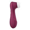 satisfyer pro 2 generation 3 stimulator klitorisu bluetooth app farba wine red 3