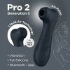 satisfyer pro 2 generation 3 stimulator klitorisu bluetooth app farba black 2