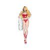 bombshell boudoir eroticky komplet cerveny 3