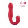 honey play box joi thrust thrusting g spot vibrator with tongue clit licker red 2