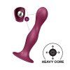 satisfyer double ball r dildo red first view