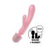 satisfyer vibrator triple lover pink 4