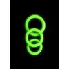 Ouch! Cockring Set Glow in the Dark2