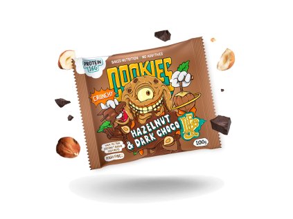 50229 cookies hazelnut dark chocolate 100g lifelike