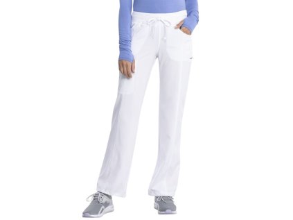 Bazár - Dámske rovné nohavice INFINITY - biela (Veľkosť XXS)