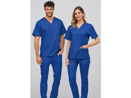 Blúza UNISEX 95° - kráľovská modrá (Veľkosť XS)