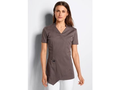 Dámska blúza ASYMETRIC - nugát (Veľkosť XS)