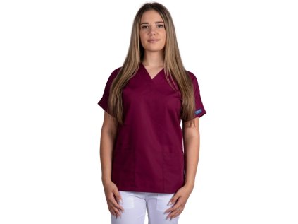 Dámska blúza Cherokee Originals - vínová (Veľkosť XXS)