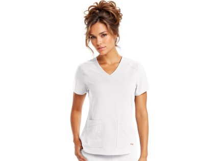 Dámska blúza EMMA Grey´s Anatomy STRETCH EXPERIENCE - biela (Veľkosť XS)