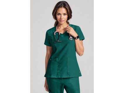 Dámska blúza KIRA Grey´s Anatomy LOVE - poľovnícka zelená (Veľkosť XS)