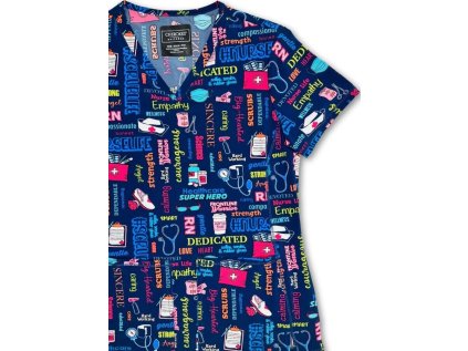 Dámska blúza SCRUBS (Veľkosť XXS)