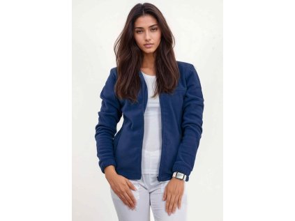 Dámska fleecová mikina - kráľovsky modrá (Veľkosť XS)