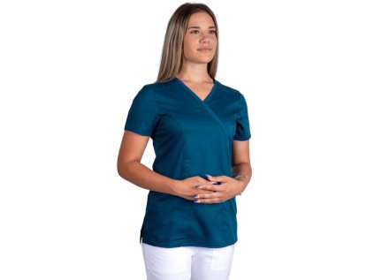 Dámska zdravotnícka blúza Cherokee REVOLUTION - karibská modrá (Veľkosť XS)