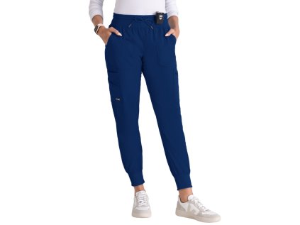 Dámske nohavice CARLY JOGGER SCRUBS – námornícke modré (Veľkosť XS)