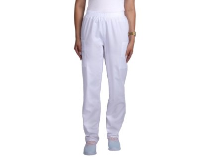 Dámské nohavice Cheeroke Originals s gumou v pase - biela (Veľkosť XXS)