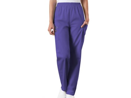 Dámské nohavice Cheeroke Originals s gumou v pase - hroznová (Veľkosť XXS)