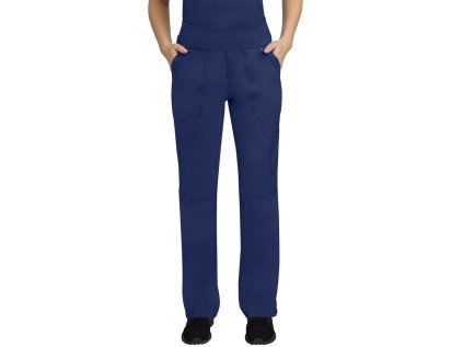 Dámske nohavice na gumu v páse TORI – námornická modrá (Veľkosť XS)