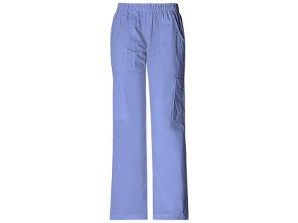 Dámske športové nohavice s gumou v páse - nebeská modrá (Veľkosť XXS)