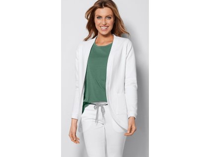 Dámsky kabátik - biela (Veľkosť XS)