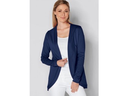 Dámsky kabátik - námornícka modrá (Veľkosť XS)