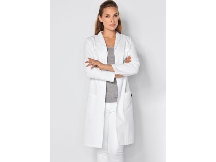 Dámsky laboratórny plášť - biela (Veľkosť čísla 40)