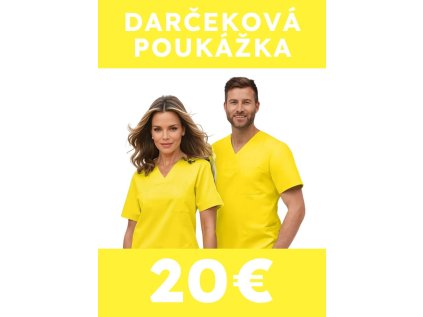 Darčeková poukážka v hodnote 20EUR (Darčeková poukážka Elektoronická verzia)