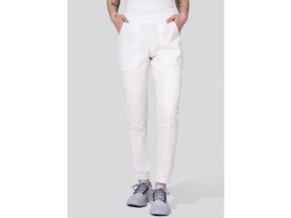 Jogger nohavice FLEX ZONE - biele (Veľkosť 40)