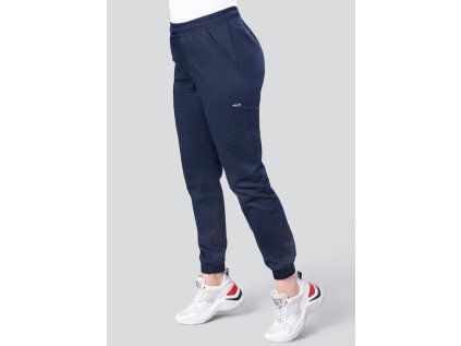 Jogger nohavice FLEX ZONE - námornícky modré (Veľkosť 34)