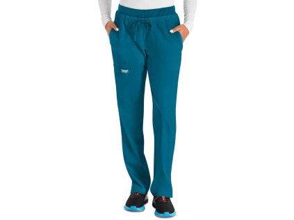 Lekárske nohavice Cherokee REVOLUTION - karibská modrá (Veľkosť XXS)