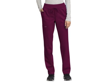 Lekárske nohavice Cherokee REVOLUTION - vínová (Veľkosť XXS)