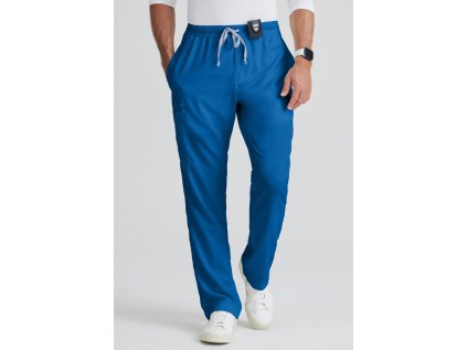 Nohavice pre lekárov EVAN Grey´s Anatomy - kráľovská modrá (Veľkosť XS)