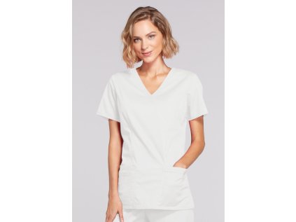 Ordinačná blúza - biela (Veľkosť XXS)