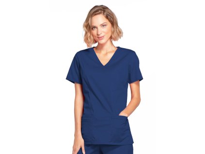 Ordinačná blúza - námornícka modrá (Veľkosť XXS)