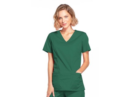 Ordinačná blúza - poľovnícka zelená (Veľkosť XXS)