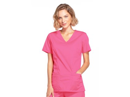 Ordinačná blúza - ružová (Veľkosť XXS)