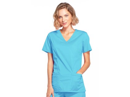 Ordinačná blúza - tyrkysová (Veľkosť XXS)