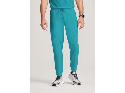 Pánske jogger nohavice MURPHY GREY´S - modrozelená (Veľkosť XS)