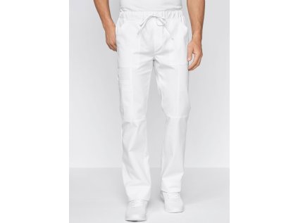 Pánske nohavice WASH 95° - biela (Veľkosť XS)